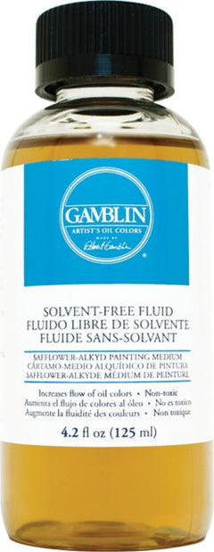SOLVENT FREE FLUID OIL PAINT MEDIUM 4.2 OZ
