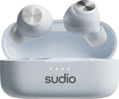 Sudio T3 Bluetooth Earbuds, Blue - ONLINE ONLY