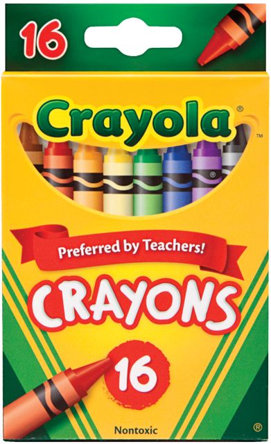 CRAYOLA CRAYONS 16 COUNT
