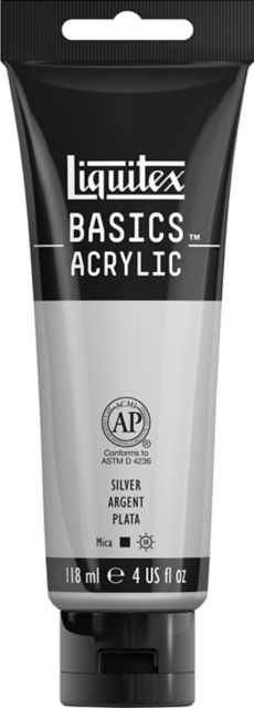 Basics 4oz Iridescent Silver