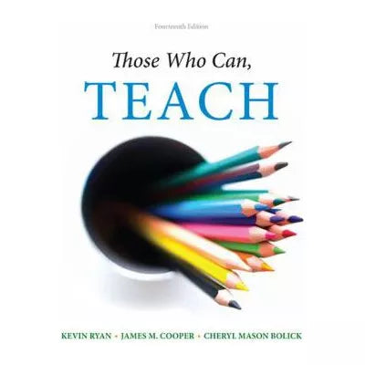 Those Who Can, Teach