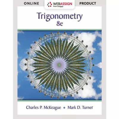 WebAssign Instant Access for McKeague/Turner's Trigonometry, Single-Term